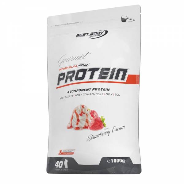 Gourmet Premium Pro Protein Strawberry Cream 1000g
